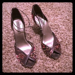 Steve Madden Floral Wedges